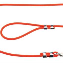 LAISSE 1,20 M BIOTHANE TUBULAIRE ORANGE POUR CHIEN - HELEN BAUD