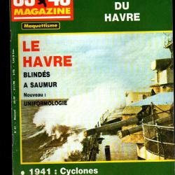 39-45 Magazine 47, 1944 le havre, casque  m 35, mustang p51 d , aviation, blind&eacute; dca, hummel,