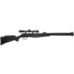 Pack CARABINE A AIR COMPRIME STOEGER RX20 S3 SUPPRESSOR HAUSSE ET GUIDON CAL4.5 - 19.9J + lunette 4x