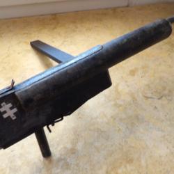 Sten jouet Lib&eacute;ration bois fer maquis FFI croix Lorraine seconde guerre parachutage r&eacute;sistance alumi