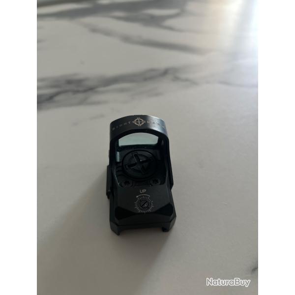 Point rouge sight mark