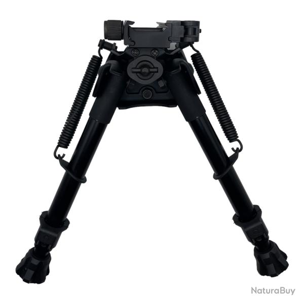 Bipied Sport Ridge Tactical Duty � mouvement panoramique et inclinaison, rail Picatinny � fixation