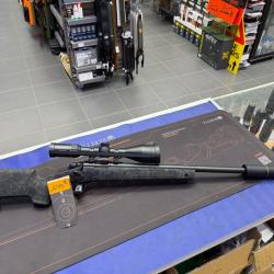 Soldes ! Pack Bergara Rimfire BMR X Steel 17 HMR + Lunette 3-12x56 + Mod&eacute;rateur de son + Malette