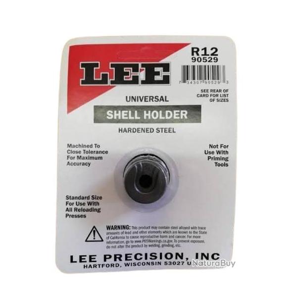 SHELL HOLDER LEE R12 90529