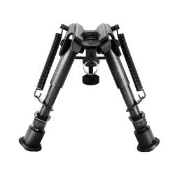 Bipied Carbone r&eacute;glable JANUEL 15-23cm Fixation grenadi&egrave;re