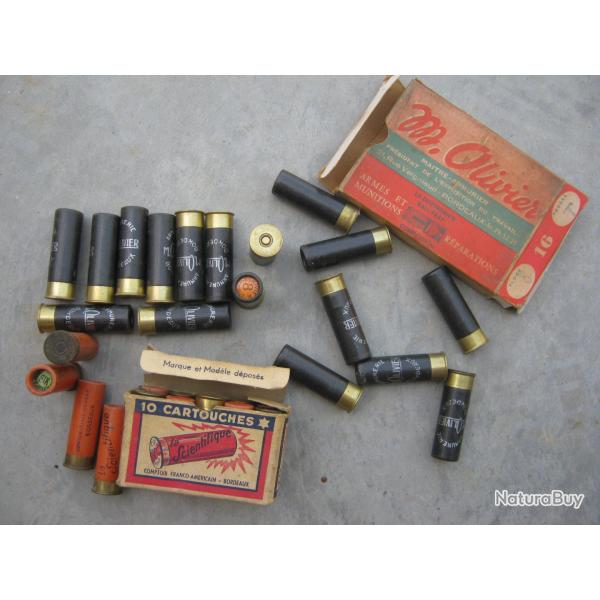 LOT CARTOUCHES CAL 16