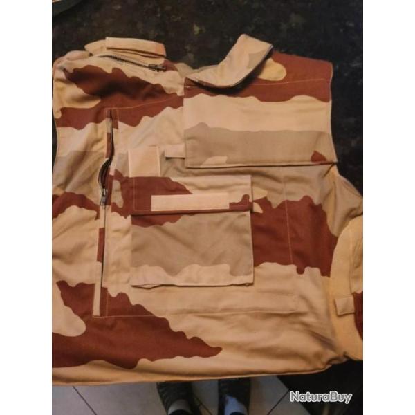 ENCHERE A GILET PARE BALLES  DAGUET NEUF FAIT EN FRANCE AVEC KEVLAR ET ANTI TRAUMA INTEGRE