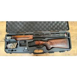 Fusil de ball trap MANU TRAP cal 12/76, longueur de canon 76, coffret complet avec chokes