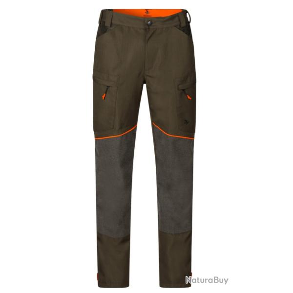 Pantalon Venture Seeland Pine Green / Hi-vis orange