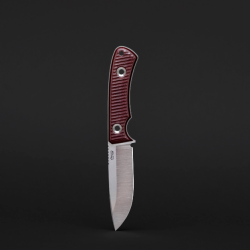 Couteau TRC Polheim 15 Anniversary - RWL34 Micarta Bordeaux / Num&eacute;ro 463/500