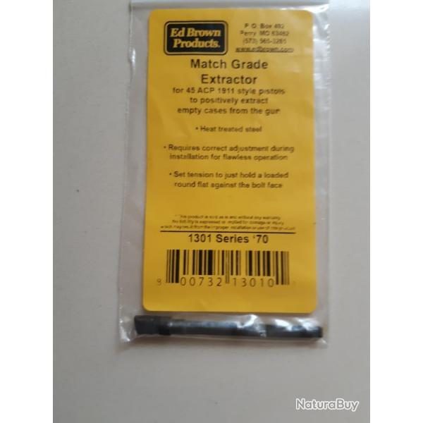 Extracteur neuf 1911 Ed Brown 45 ACP