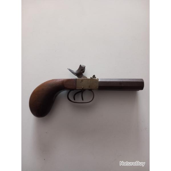 PISTOLET CANON DOUBLE DU 19 �me si�cle