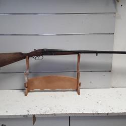 Fusil juxtapose artisan stephanois cal.16/65 bois can.70cm