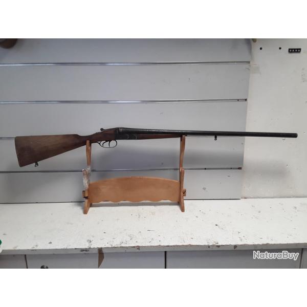 Fusil juxtapose artisan stephanois cal.16/65 bois can.70cm