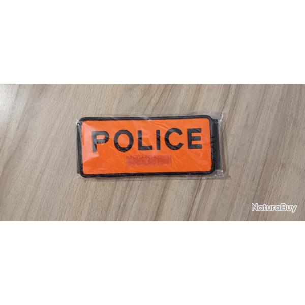 Brassard POLICE avec emplacement RIO