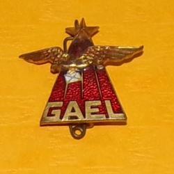 G.A.E.L, Groupe A&eacute;rien Entra&icirc;nement Liaison, &eacute;mail, dos lisse grav&eacute;  , oiseau dor&eacute; tenant une envel