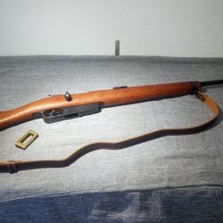 Carcano 6.5x52 avec bandouli&egrave;re et clip. Superbe &eacute;tat Cat D.