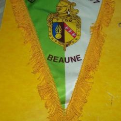 GENDARMERIE&nbsp;: FANION 7&deg; LEGION GENDARMERIE MOBILE ESCADRON 44/7&nbsp; BEAUNE&nbsp; , ETAT VOIR PHOTOS . POUR T