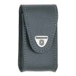 Etui cuir VICTORINOX - 15 &agrave; 21 pi&egrave;ces - noir