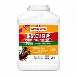 Insecticide &eacute;cochoc poudre au pyr&egrave;thre 250 g - Saniterpen