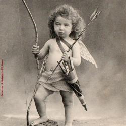 Carte postale ancienne - Cupidon -N&deg;8456