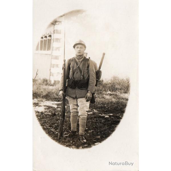 Carte Postale Ancienne Soldat Fran�ais Guerre 1914-1918 -N�8459