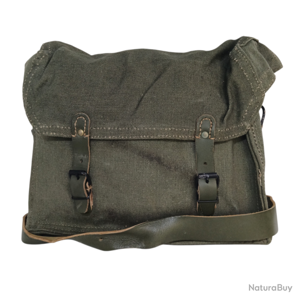 Musette pour FM 24/29 cuir vert