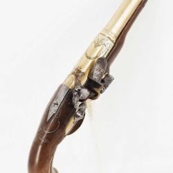 PISTOLET D'OFFICIER DE MARINE SIGN&Eacute; LEFEUVRE AIN&Eacute; &Agrave; BORDEAUX - FRANCE XVIII&egrave; - LOUIS XVI Categorie D