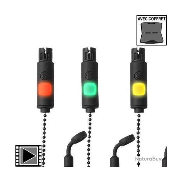 Coffret 3 Balanciers BeeTackle T6 Illuminated