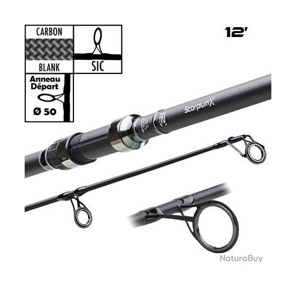 Canne Prowess Scorpium X 50mm 12' 3lbs