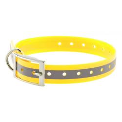 COLLIER POUR CHIEN - COUNTRY - JAUNE FLUO