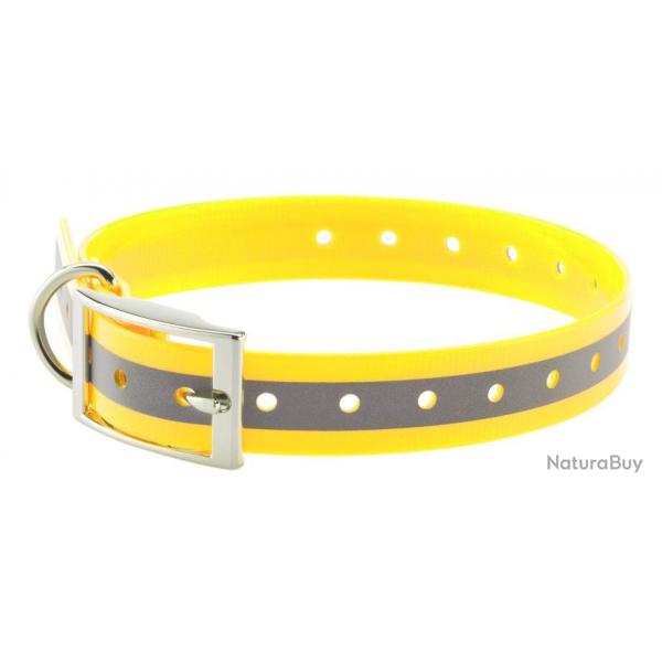 COLLIER POUR CHIEN - COUNTRY - JAUNE FLUO