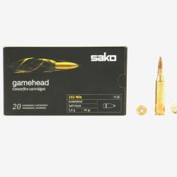Munition SAKO GAMEHEAD SP calibre 243WIN 90GR x20