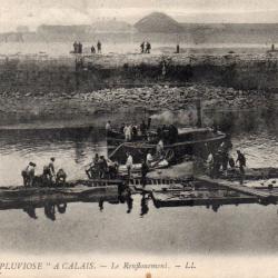 Carte Postale Ancienne - Le Pluvi&ocirc;se &agrave; Calais -N&deg;8467