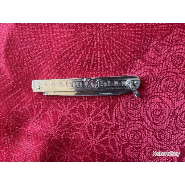 Petit canif de poche  Anglais de marque Goat, pas de prix de r�serve
