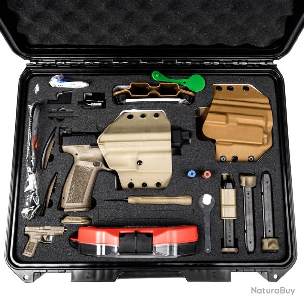 PISTOLER CANIK METE SFX PACK PREMIUM NOIR/FDE 9x19