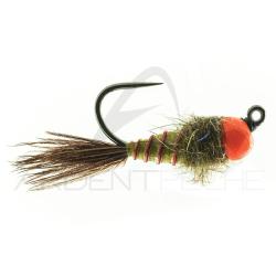 Mouche DEVAUX Nymphe bille tungst&egrave;ne JBNTJ 03 (par 3) H10