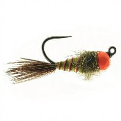 Mouche DEVAUX Nymphe bille tungst&egrave;ne JBNTJ 03 (par 3) H12