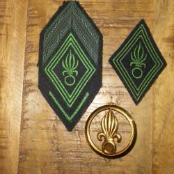 lot de trois insigne legion etrangere