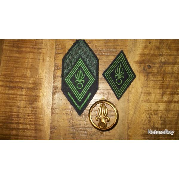 lot de trois insigne legion etrangere