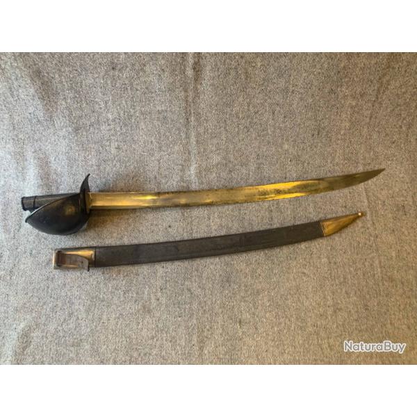 Sabre de bord (ou d'abordage) mod�le 1833 dit "cuiller � pot"