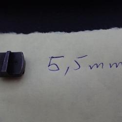 Guidon pour fusil Rubin Schmidt 96/11 ou G11. Hauteur 5,5 mm
