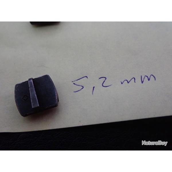 Guidon pour fusil Rubin Schmidt 96/11 ou G11. Hauteur 5,2 mm