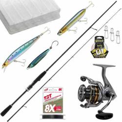 Pack Complet Bar 2.43m 15-40g