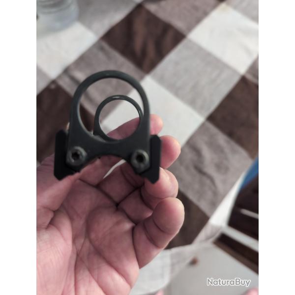 Collier Piccatinny pour tube 28mm