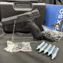 Pack D&eacute;couverte Pr&ecirc;t &agrave; tirer- PISTOLET T4E TPX 50 GEN2 CAL 50 - 19,9 J UMAREX