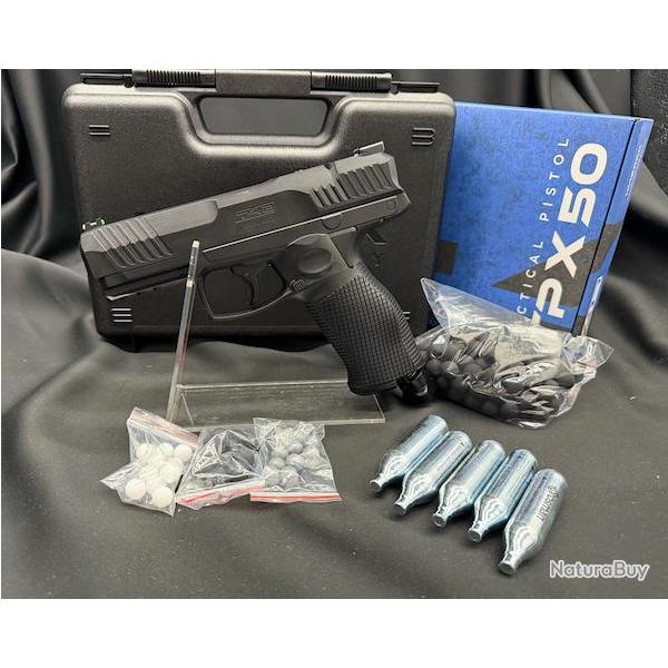 Pack D�couverte Pr�t � tirer- PISTOLET T4E TPX 50 GEN2 CAL 50 - 19,9 J UMAREX