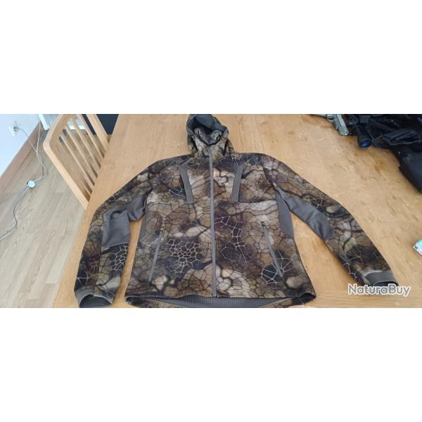Veste de chasse Solognac camouflage Furtiv