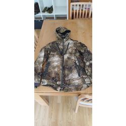 Veste d'hiver de chasse Solognac camouflage Furtiv