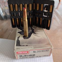 Norma 9.3x62 18,5/285gr pointe plastique